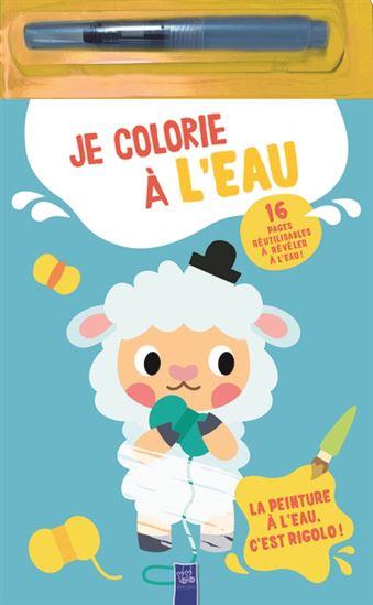 Je colorie à l'eau : le mouton