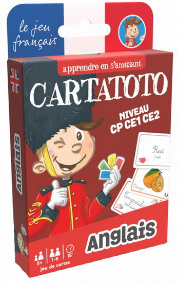 Cartatoto anglais ecopack