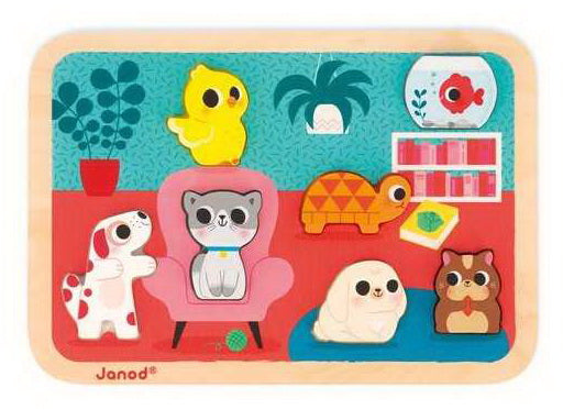 Chunky puzzle pets 7pc