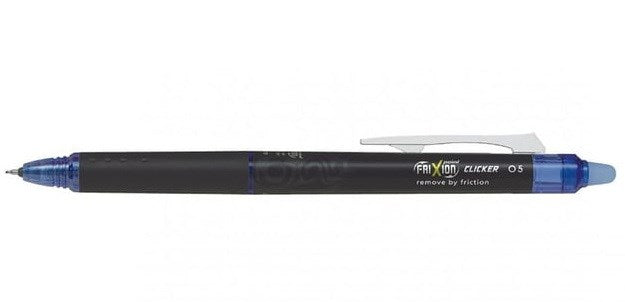 Stylo gel Frixion rétractable pointe synergie bleu