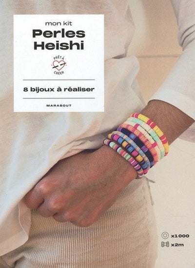 Mon kit perles heishi : 8 bijoux à réaliser
