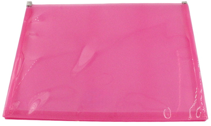 Env. à glissière format lettre rouge