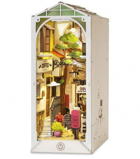 DIY Mini Book Nook - Sunshine Town