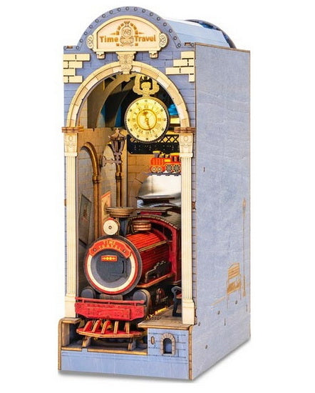 Diorama appui-livre - Voyage temporel