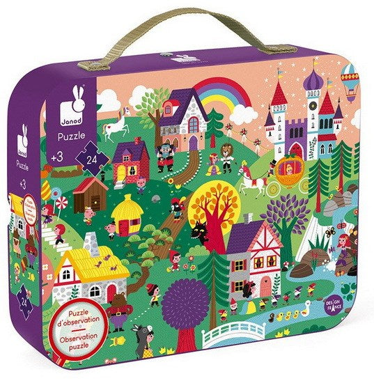 24-Piece Tale-Themed Observation Puzzle