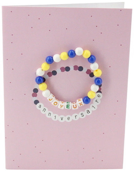 Joyeux anniversaire bracelets VF
