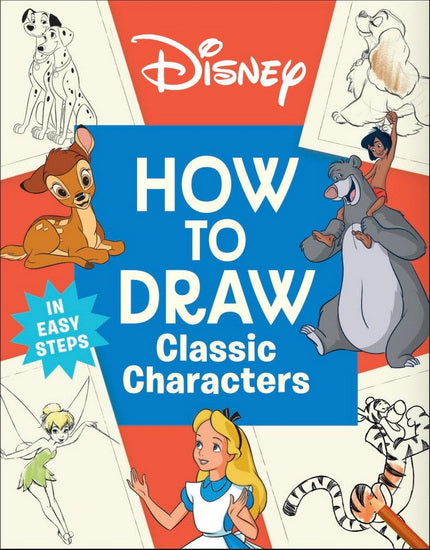 Disney ht draw fave movie char