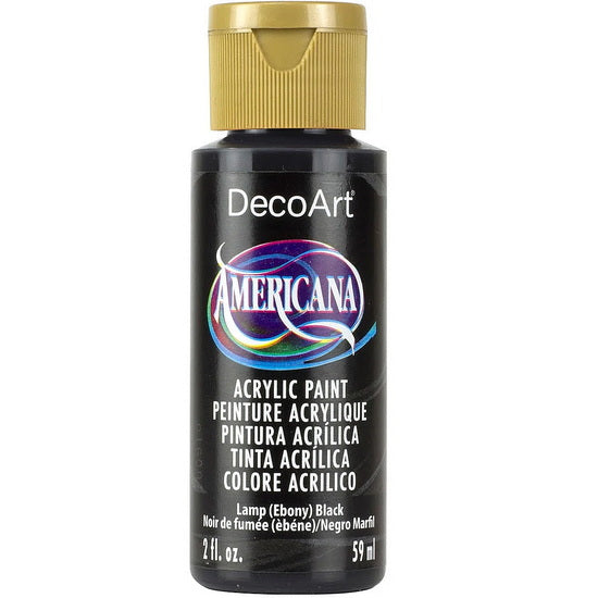 Acrylique americana noir de fumee - 60ml