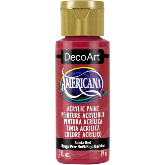 Acrylique americana rouge pere noel - 60ml