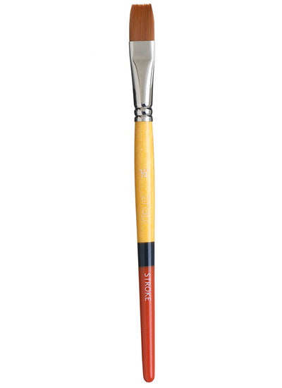 Synthetic paintbrush - mc - snap! – flat wash - 1/2in