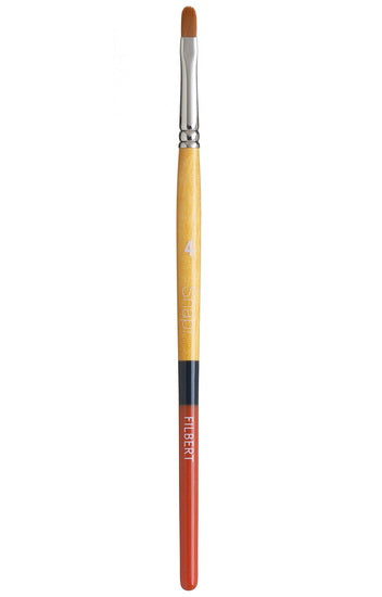 Synthetic paintbrush - mc - snap! – filbert #4