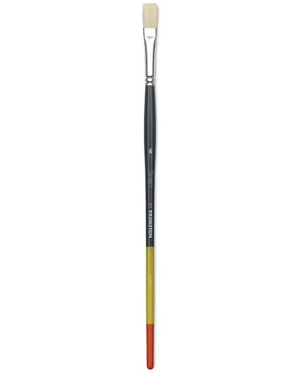 Hog bristle paintbrush - ml - snap! – flat #6