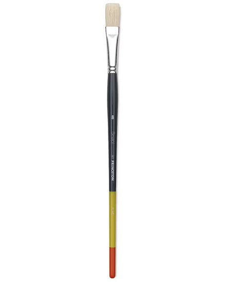 Hog bristle paintbrush - ml - snap! – flat #8