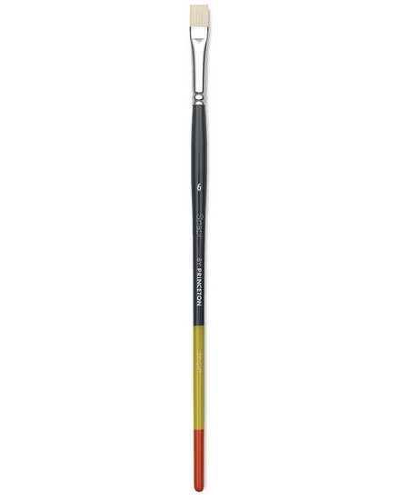 Hog bristle paintbrush - ml - snap! – bright #6