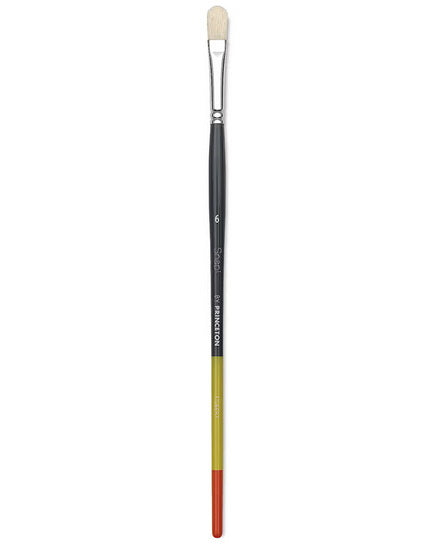 Hog bristle paintbrush - ml - snap! - worn domed #6