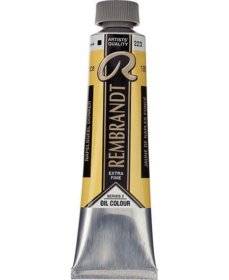 Huile rembrandt  jaune de naples foncé - 40ml série 2