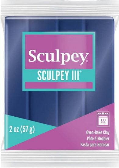 Sculpey III Oven-Bake Clay - PEARL NAVY