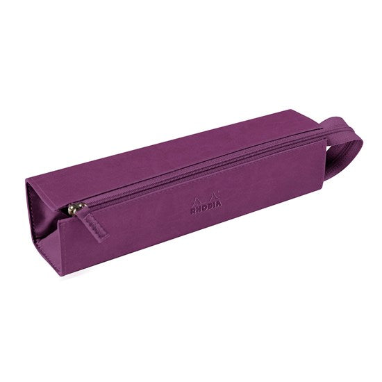 Trousse plumier à glissière - violet