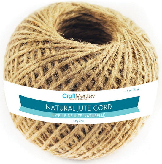 Jute twine - 2 ply - 80gr