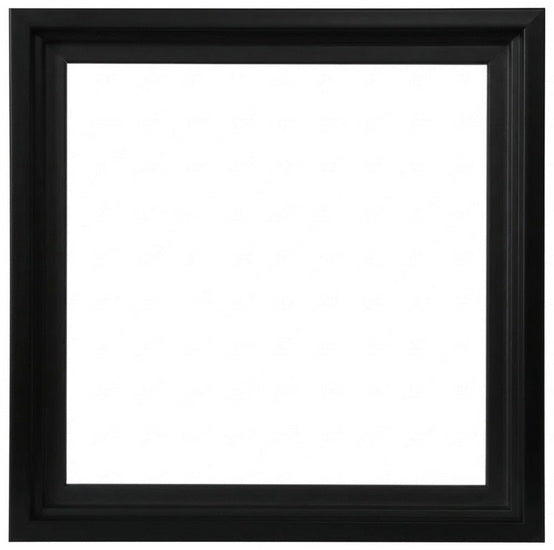 Cadre flottant noir - 8x8po
