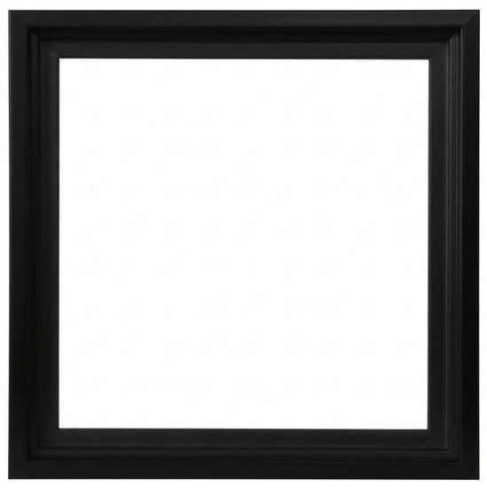 Cadre flottant régulier - Noir - 12x12 po