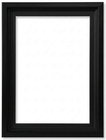 Cadre flottant noir - 14x18po