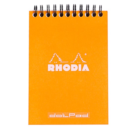Cahier de notes classique à spirale - noir