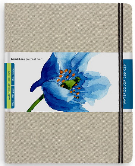 Carnet aquarelle - portrait - 10x8po