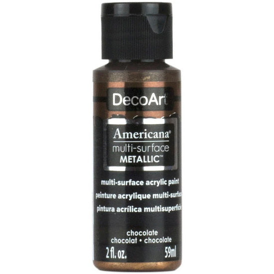 Acrylique  americana fini satiné chocolat metallique- 60ml