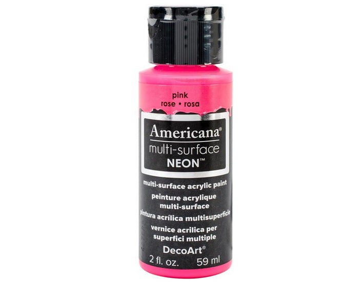 Americana Acrylic  Satin Neon Pink- 60ml