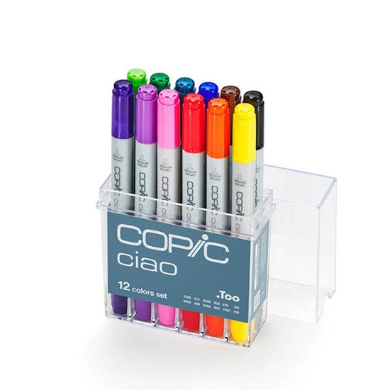 Set of 12 Copic Ciao Markers V2