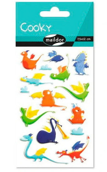 Cooky Stickers : Dragons