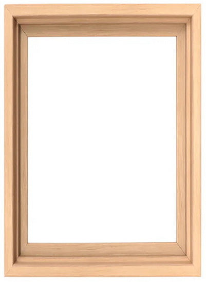 Cadre flottant effet bois - 9x12po