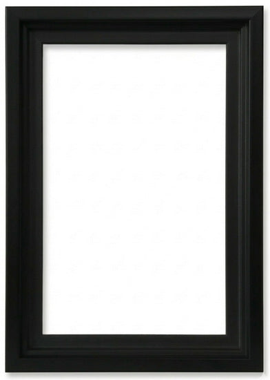 Cadre flottant noir - 5x7po