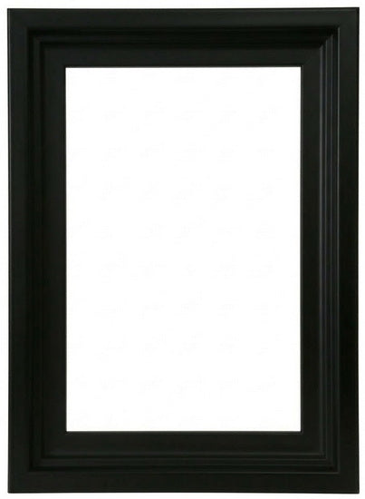 Cadre flottant noir - 12x24po
