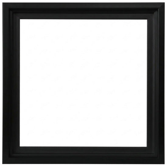 Floating Frame Black - 16x16"