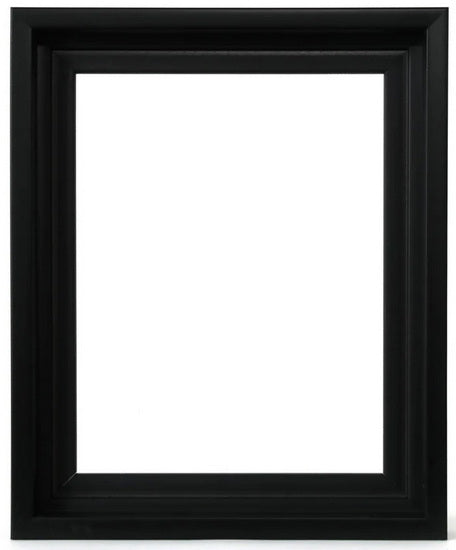Floating Museum Frame Black - 9x12"