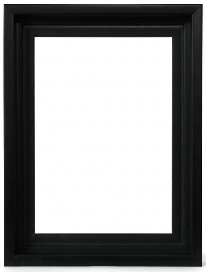 Cadre flottant musée noir - 11x14po