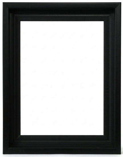 Cadre flottant musée noir - 14x18po