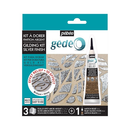 Gilding kit - gédéo - relief - silver