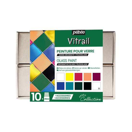 Ens collection - vitrail - 10x45ml