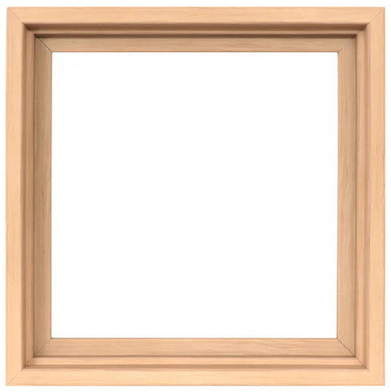 Cadre flottant effet bois - 8x8po