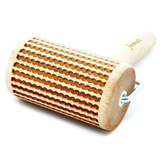 Mini rouleau à pâtisserie gravé - motif coton