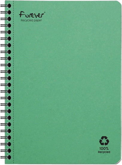 Forever spirale a5 ligne 120pg asst