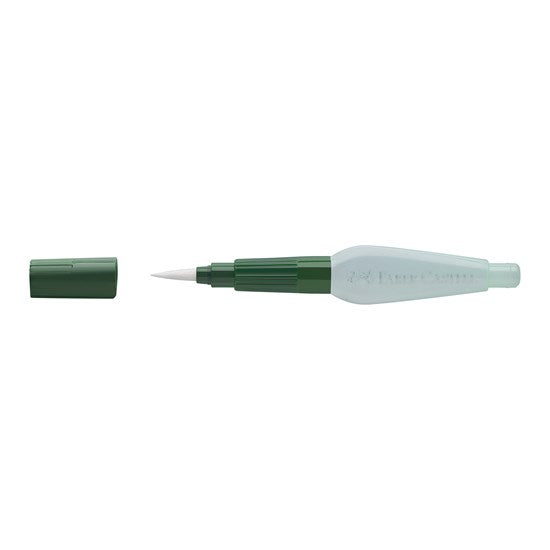 Water reservoir brush