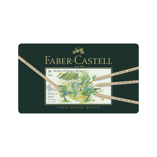 Set of 36 pitt pastel pencils assorted colors