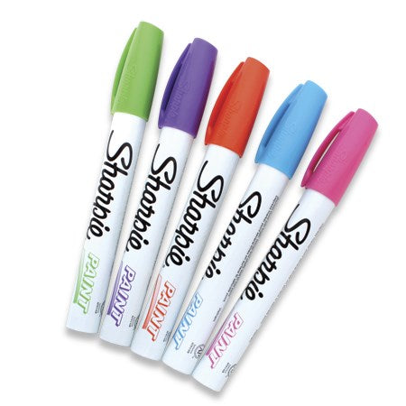 Set of 5 Sharpie Fashion Paint Markers