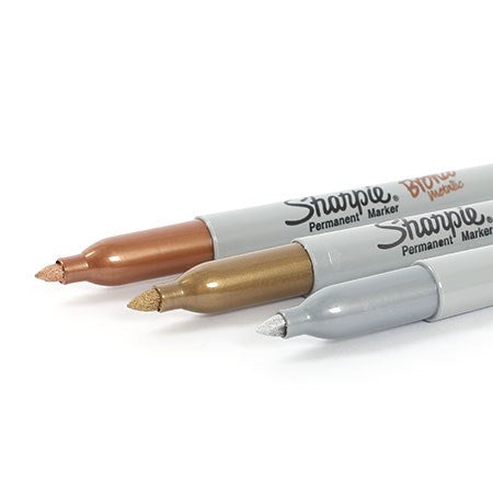Set of 3 Sharpie Metallic Paint Markers