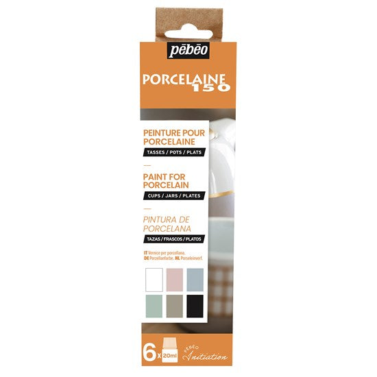 Exploration set - porcelaine 150 - 6x20ml - pastel