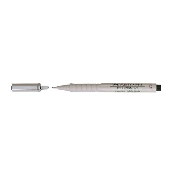 Marqueur fineliner ecco pigment 0.5mm noir